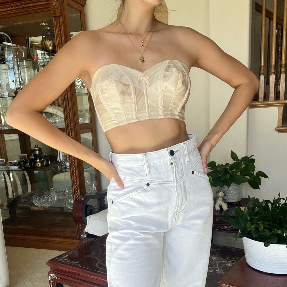 Vintage Cream Bustier